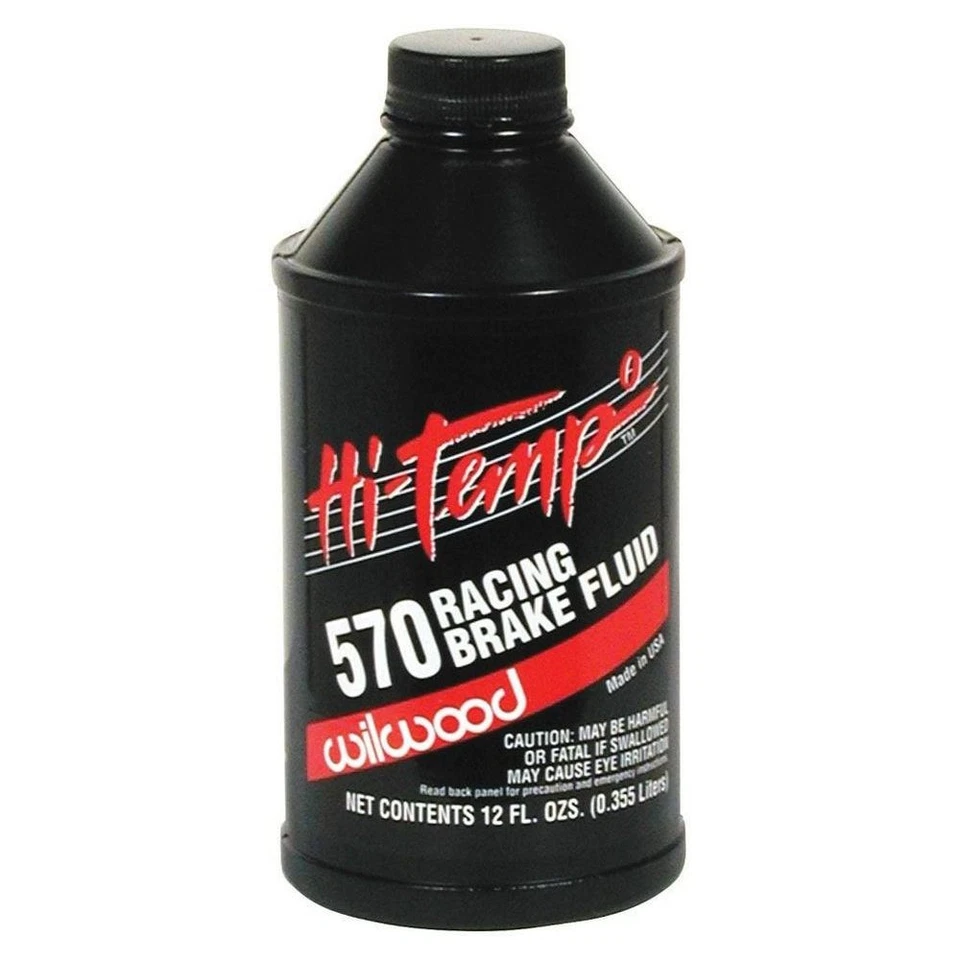 Wilwood Hi-Temp 570F Racing Brake Fluid 335ml Bottle WB290-0632 - image 1 of 1