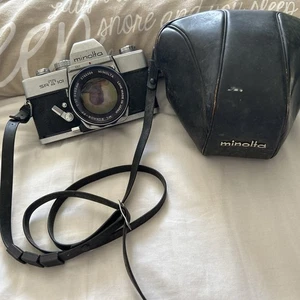 Minolta Camera SRT101 35mm & MC Rokkor-X PF 1:1.7 f=50mm Lens UNTESTED - Picture 1 of 8