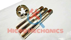 4x 5/8 x 26 BSB TPI HIGH CARBON STEEL TAPS AND DIE - Bild 1 von 1