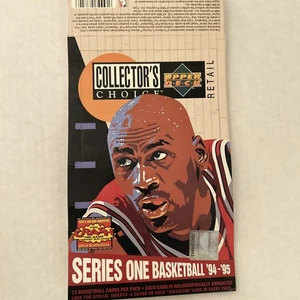 Michael Jordan 1994-95 Upper Deck Collector's Choice Series One Empty Retail Box - Bild 1 von 3