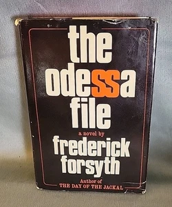 THE ODESSA FILE by Frederick Forsyth 1972 HB/DJ 1st Edition - Bild 1 von 10