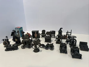 LOT of 22 Vintage Pencil Sharpeners Miniature Die Cast Metal Copper Finish - Picture 1 of 11