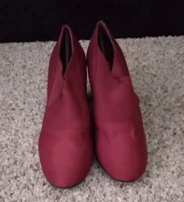 Womens COUP D'ETAT LTD Maroon (Red) Chunky Heel Dress Shoe SZ. 7.5 - Image 1 of 4