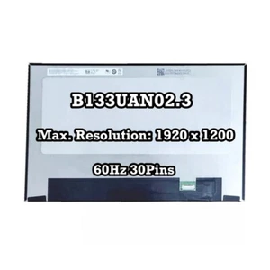 B133UAN02.3 1920x1200 30 Pins 60Hz Connector Matrix LCD Screen Panel New IPS - Picture 1 of 3