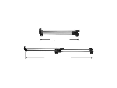 Kleiderstange Garderobenstange  ausziehbar Teleskopstange Schrank Kleiderlüfter - Bild 1 von 4