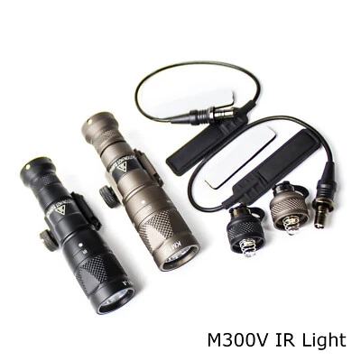 M300V IR Flashlight - White LED Light & IR Infrared W/ Remote Pressure Switch - Image 1 of 4