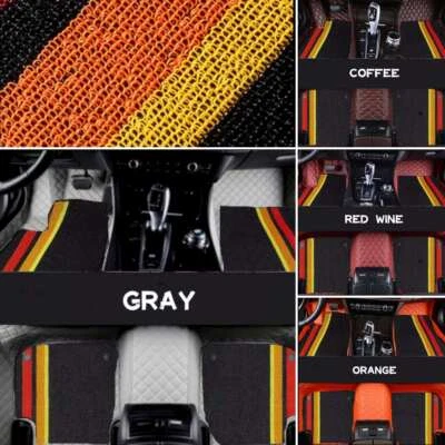 For Buick Car Floor Mat Handmade Carpets All Weather Custom Luxury Auto Mats Foto 1 de 4