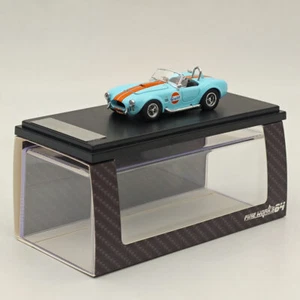 Fine works 1/64 Ford Shelby Cobra 427 Gulf Power Cap Alloy Diecast Models Car - Foto 1 di 8
