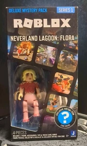 Roblox Deluxe Mystery Pack NEVERLAND LAGOON FLORA Item Code Sealed Series 1 ~NEW - Bild 1 von 4