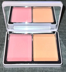 NATASHA DENONA BLUSH DUO PALETTE #01 TOUTOU & RENEE'S PASTEL PINK - NEW in Box - Picture 1 of 4