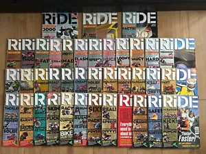 39 Ride Magazines including First Issue! October 1995 to December 1998. - Picture 1 of 7