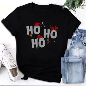 Christmas Ho Ho Ho T-Shirt - Picture 1 of 3