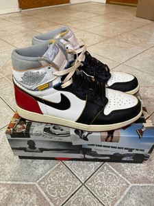 aj1 union black toe