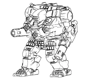 Arcas | BattleMech escala 1:265 CGL | Battletech miniatura - Imagen 1 de 1