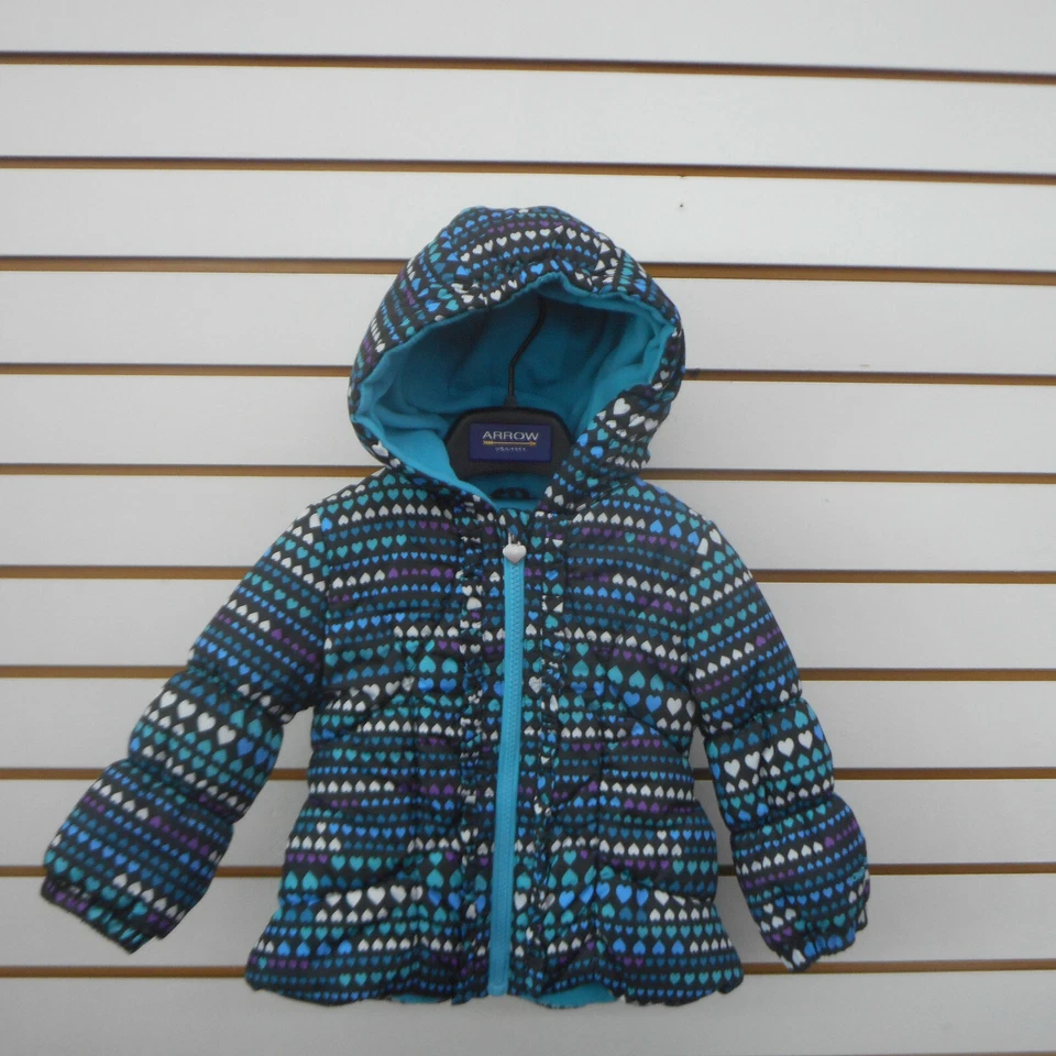 Infant/Girls London Fog Assorted Hooded Puffer Jackets Sizes 18 Mth. & 5/6 - Image 1 of 1