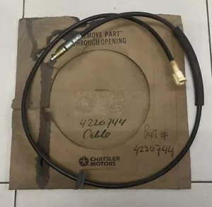 NOS 1981 1982 Dodge Aries-Plymouth Reliant speedometer cable 4220744 Mopar - Picture 1 of 3