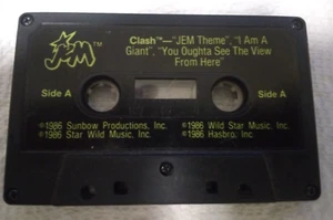 Vtg 1986 JEM & the Holograms CLASH Doll Music Cassette Tape 80's Girl - Picture 1 of 2