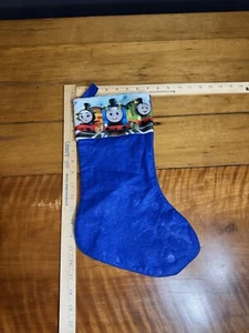 Thomas the Tank Engine Blue Christmas Stocking - Picture 1 of 3