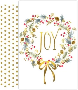 Masterpiece Studios Joy Wreath 18 Grußkarten / 18 Umschläge - Bild 1 von 1