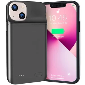 Akku Hülle für iPhone 12 Mini / 13 Mini 4700mAh Portable Ladeschutzhülle Exte... - Bild 1 von 8