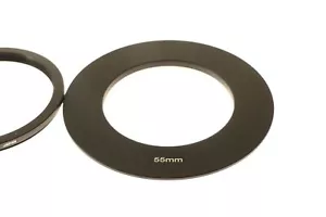 Cokin P series filter holder 55mm adapter ring w/ 62mm-55mm step-down adapter - Picture 1 of 3