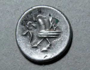 1847 Cambodian_Silver Coin_Hamza Bird Billon_1/8 Tical_Fuang_KM#32.2_257072-18 - Picture 1 of 3