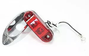 (6) LED RED LENS 2" Sealed Clearance Side Marker LIGHTS Waterproff - Bild 1 von 2