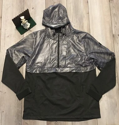 Under Armour Mens Windbreaker Anorak Storm Water Resistant Gray Camo XL $120 - Image 1 of 4