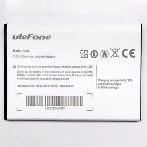 New Original Battery For Ulefone Smartphone Ulefone Paris 2250mAh 3.8V