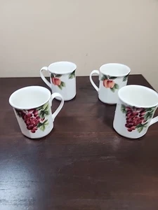 Royal Doulton 1994 Vintage Uva Frutta Tazza Caffè, Tazza 10 oz Tutti i Giorni - Foto 1 di 11