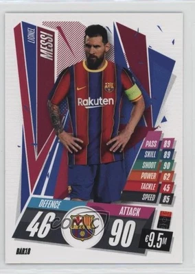 2020-21 Topps Match Attax UCL FC Barcelona Lionel Messi #BAR18 - Image 1 of 2