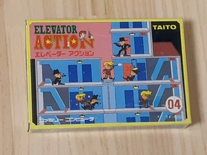 Used Elevator Action Famicom Family Computer Game Cartridge Japan /w Box, Manual - Picture 1 of 10