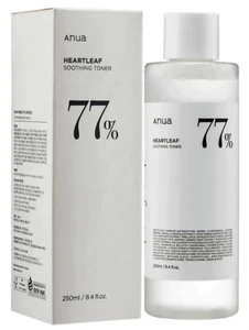 ANUA Heartleaf 77% Soothing Toner 250ml- Korean Skincare- IMPERFECT BOX - Picture 1 of 11