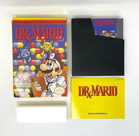 Dr Mario for NES (Complete, Authentic, Tested, Working) Good Condition