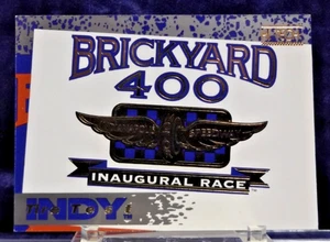 1993 Hi Tech #10 - Indy Tire Test 1994 Brick Yard 400 Logo - Excellent - Picture 1 of 2