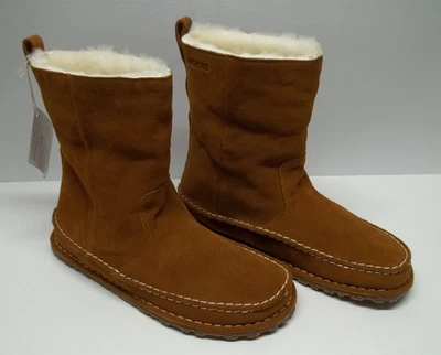 Birkenstock LAHTI Shearling MINK Moccasin-Boot-Style Pull-On Fur 41 NAR 10-10.5 - Изображение 1 из 4