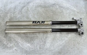 USED OEM 11 2011 KAWASAKI KX450F LEFT & RIGHT FRONT FORKS SUSPENSION SET - Picture 1 of 24
