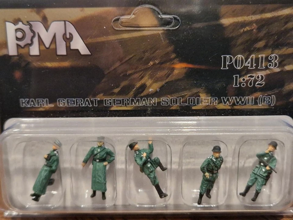 PMA GERMAN  KARL MORTAR CREW   PO413 - Image 1 of 1