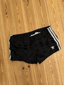 Adidas Shorts Glanz Nylon Shiny Vintage Size M 🏸🏸🏸 90s Sporthose - Picture 1 of 9