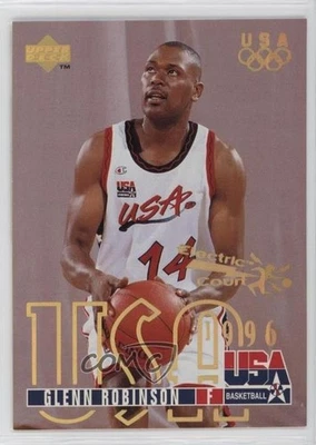 1995-96 Upper Deck USA Basketball Gold Electric Court Glenn Robinson #324 - Image 1 of 2