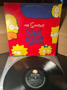 The Simpsons Sing the Blues Original LP Vinyl Record RARE Geffen 1991 Brazil - Picture 1 of 8