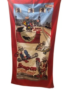 Toalla de playa SNAP-ON Tools 80 aniversario 32”x 63” vintage 2000 - Imagen 1 de 4