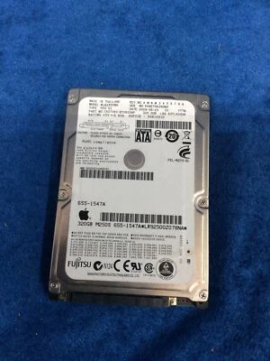 Fujitsu 320GB MJA2320BH SATA 2.5" Laptop Internal HDD Hard Drive -CLEAN- - Image 1 of 2