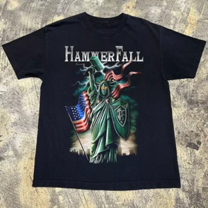 Camiseta manga corta Hammerfall Band Tour talla completa S-5XL - Imagen 1 de 4