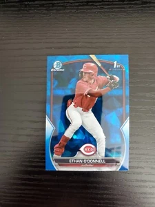 Ethan O'Donnell - 2023 Bowman Draft Chrome 1° Bowman #BDC-56 - ZAFFIRO - Foto 1 di 2