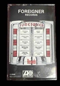 Foreigner: Records (Cassette, 1982), FAST SHIPPING & RELIABLE PACKAGING! - Picture 1 of 4