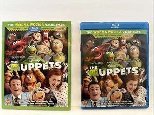 THE MUPPETS 2012 Kermit Miss Piggy Fozzie DISNEY BLUERAY !MISSING DVD! - Imagen 1 de 4