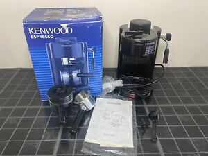 Kenwood Espresso ES310 4 Cup Coffee Machine With Steam Nozzle New