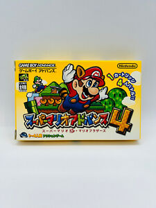 JAPONAIS Super Mario Advance 4 Nintendo Gameboy Game Boy GBA CIB COMPLET