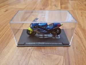1/24 DEAGOSTINI IXO - 2001 YAMAHA YZR500 SHINYA NAKANO DIECAST MOTORCYCLE BIKE - Picture 1 of 2